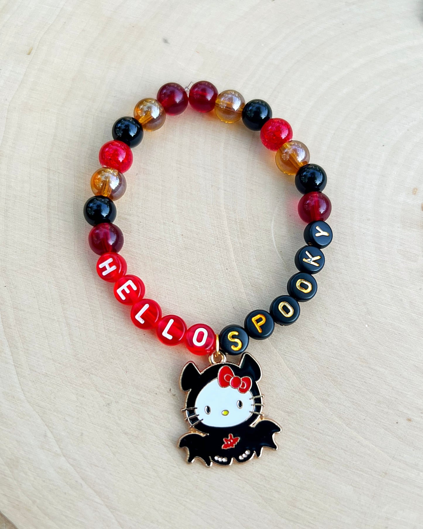 Halloween Hello Kitty Bracelet