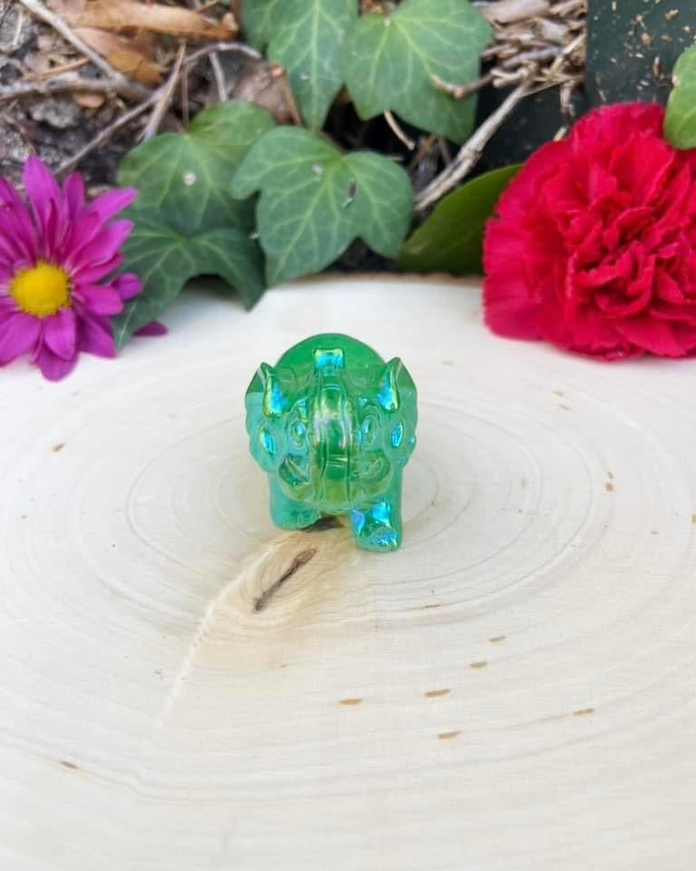 Aura Quartz Elephant