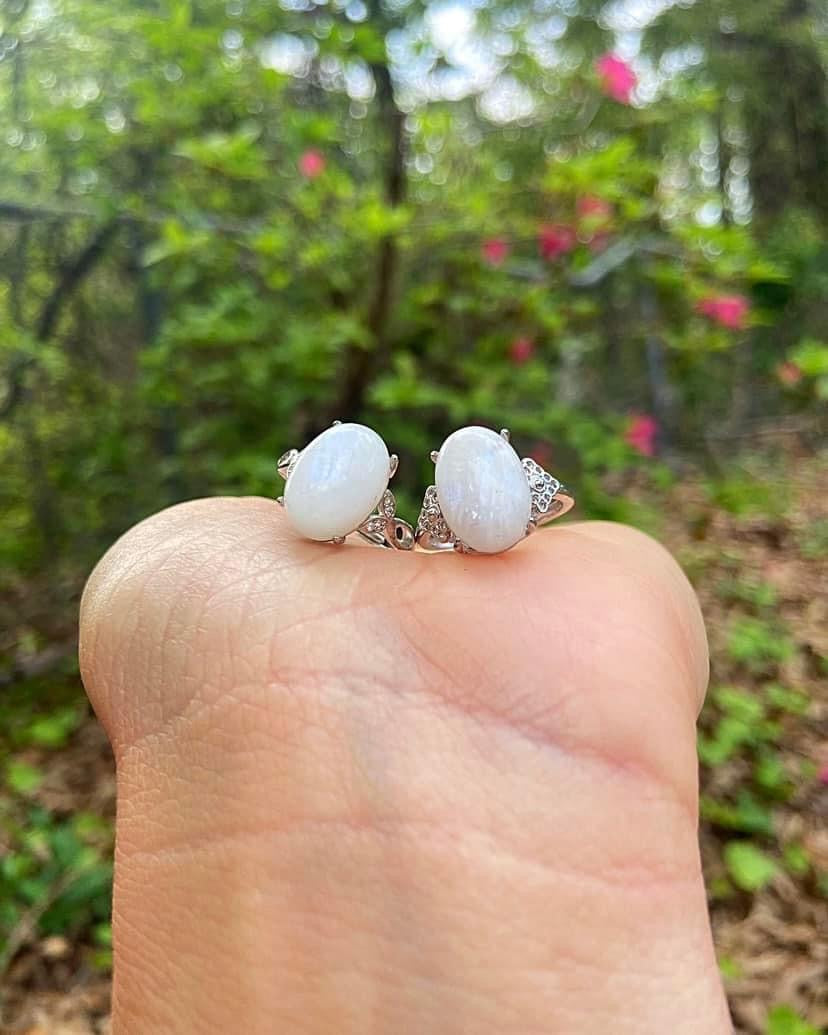 Moonstone Rings