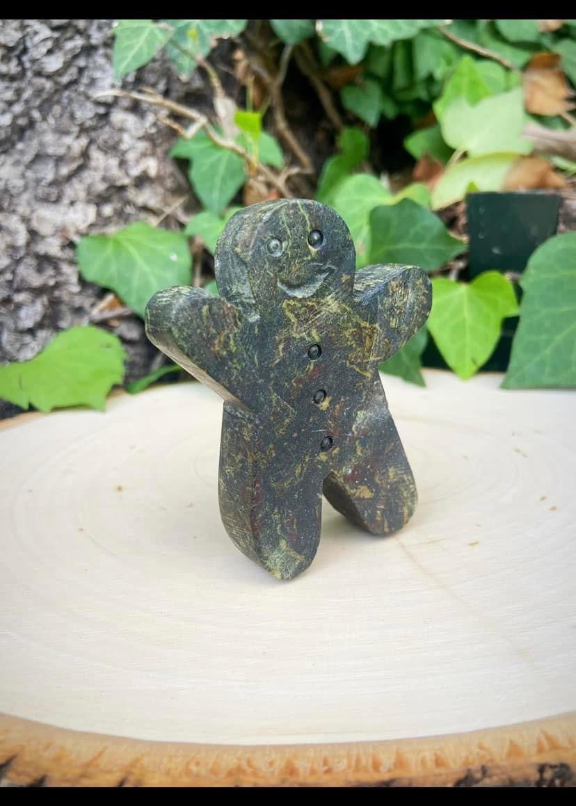 Kambaba Jasper Gingerbread Man