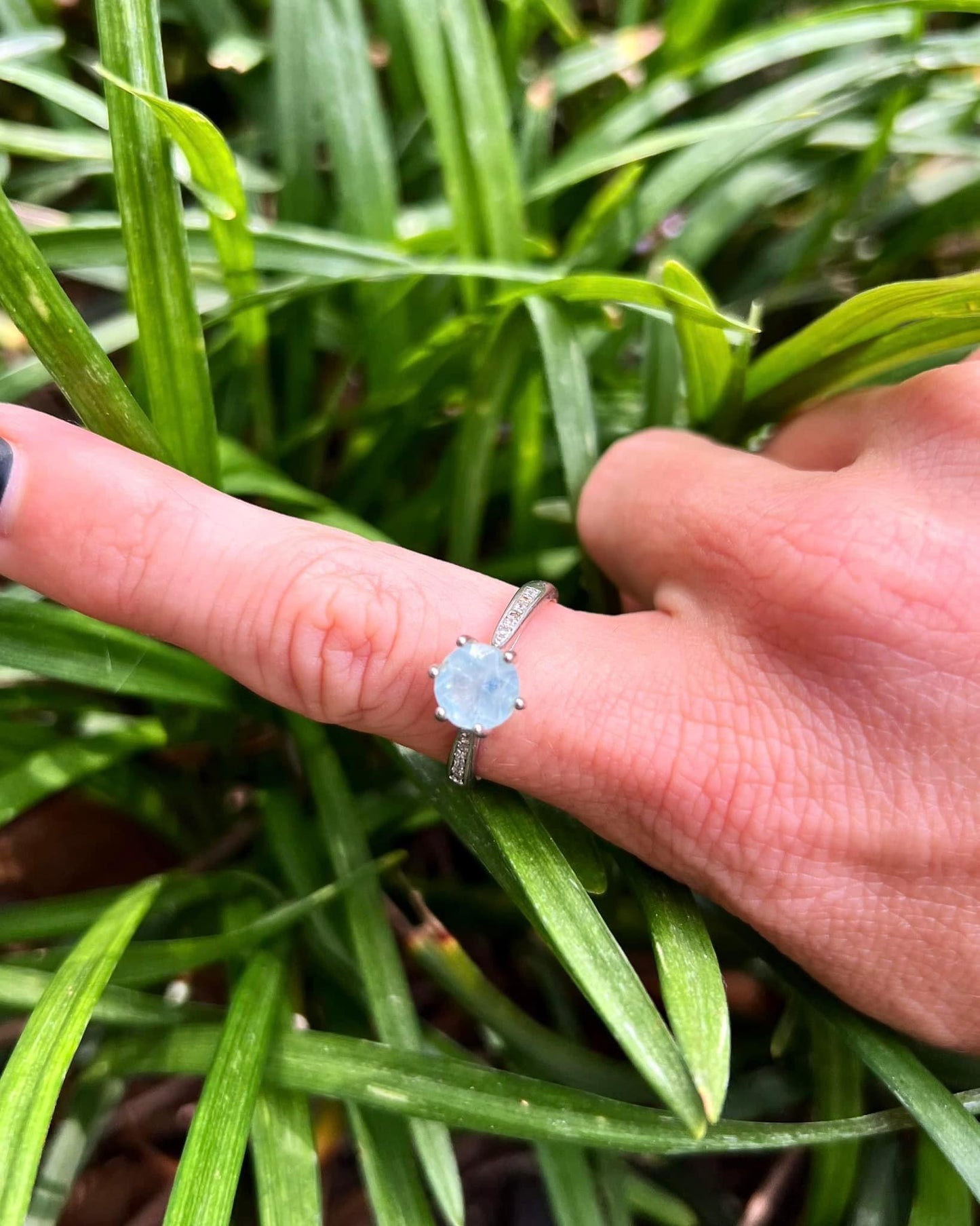 Aquamarine Rings