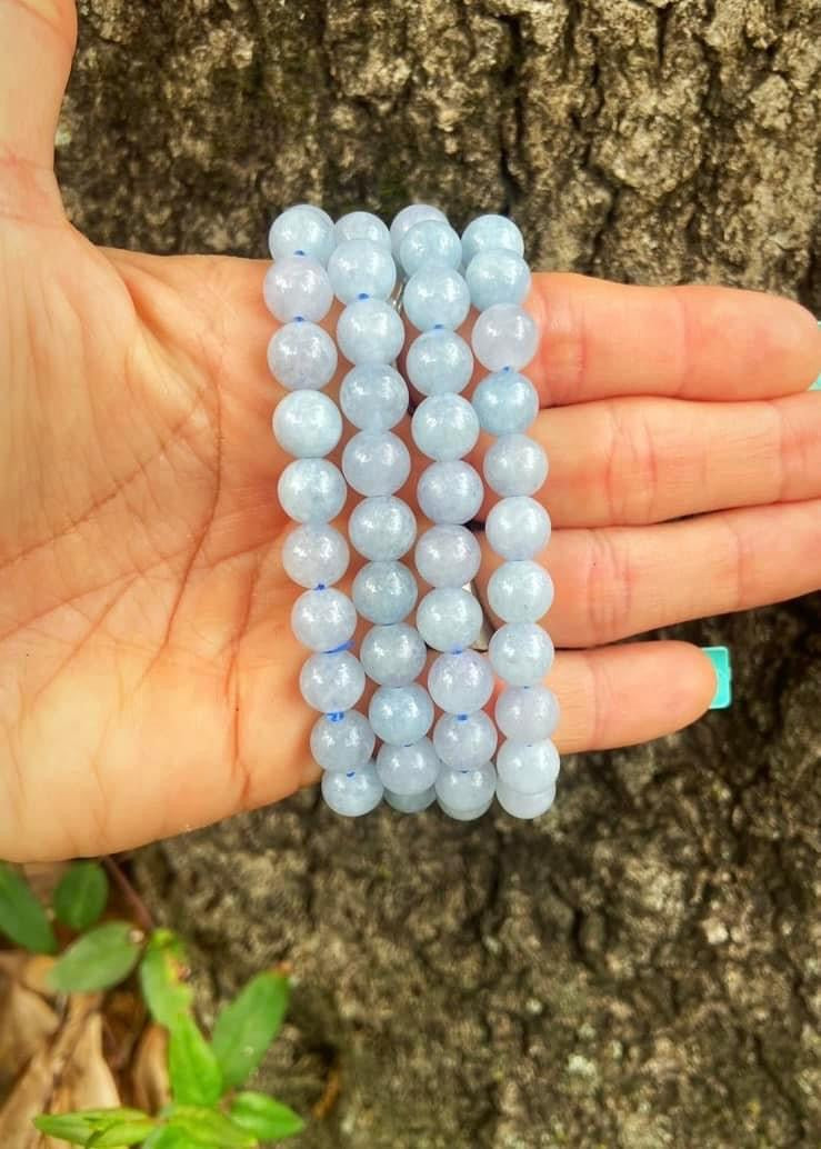 Celestite Bracelets 8mm