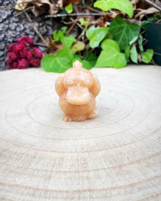 Orange Calcite Psyduck