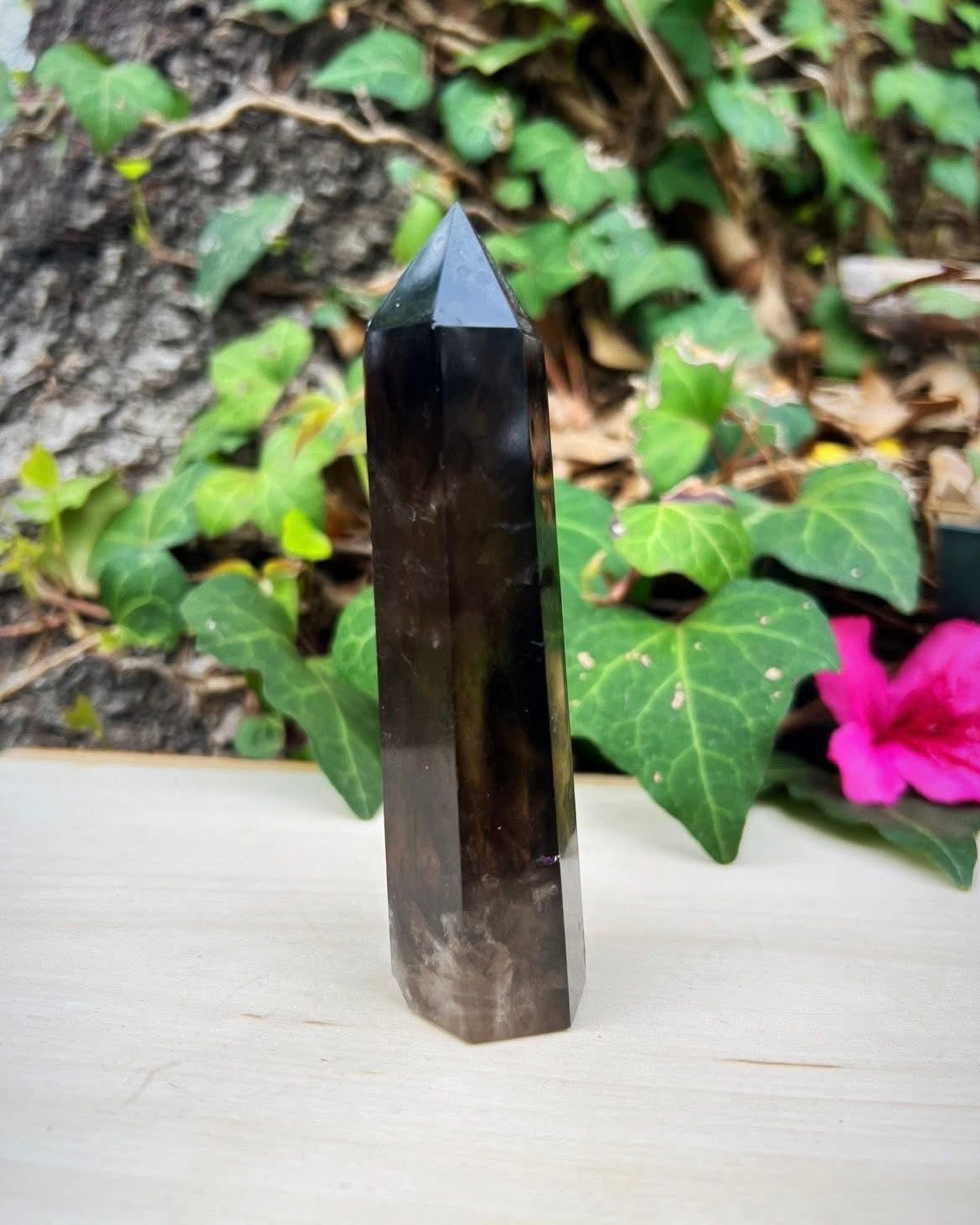 Smoky Quartz Tower