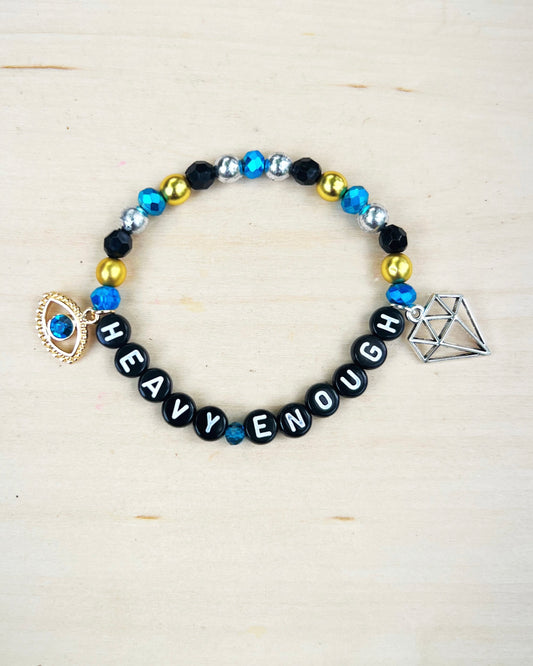 Eyelids Heavy Enough To Break Diamonds Bracelet