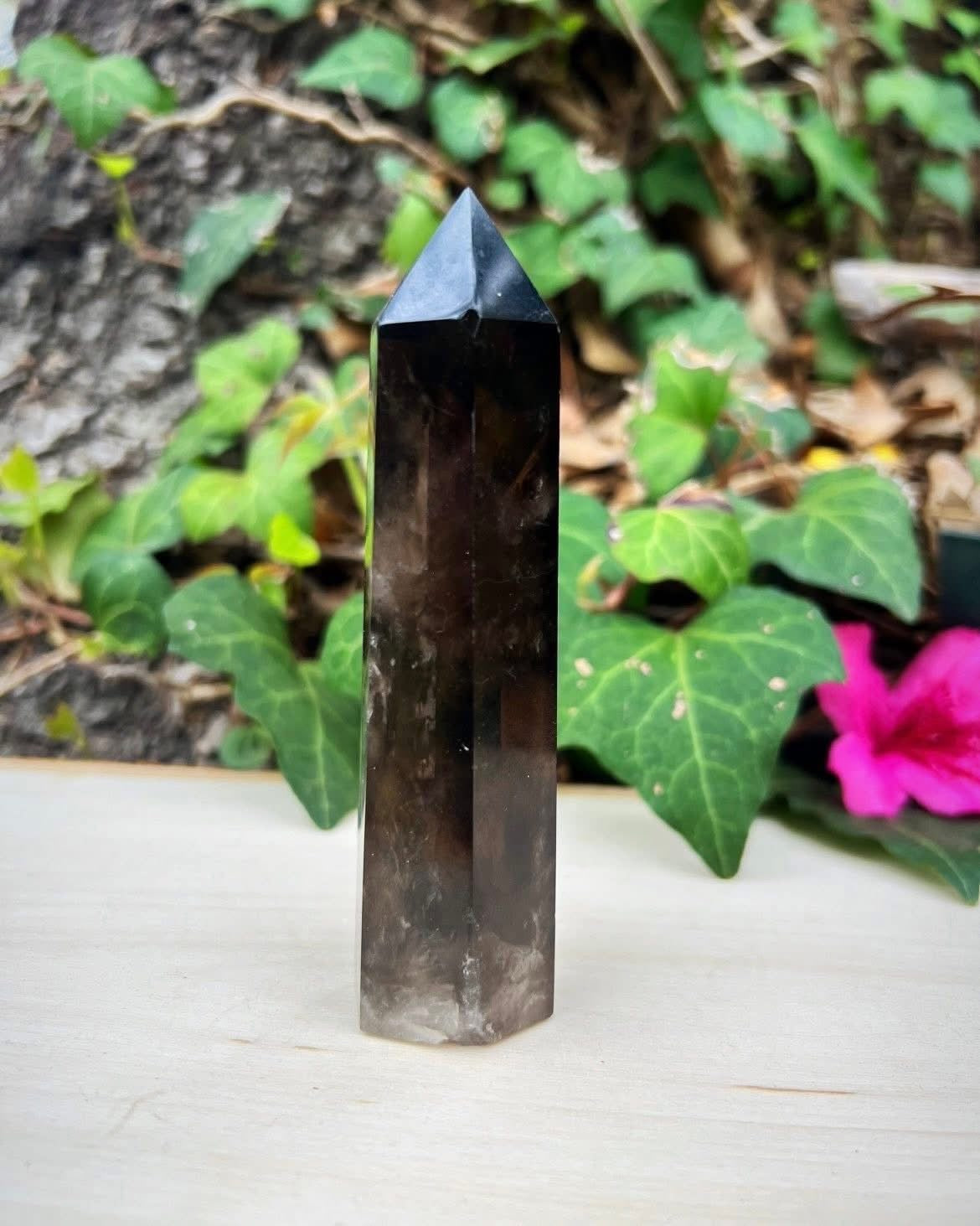 Smoky Quartz Tower