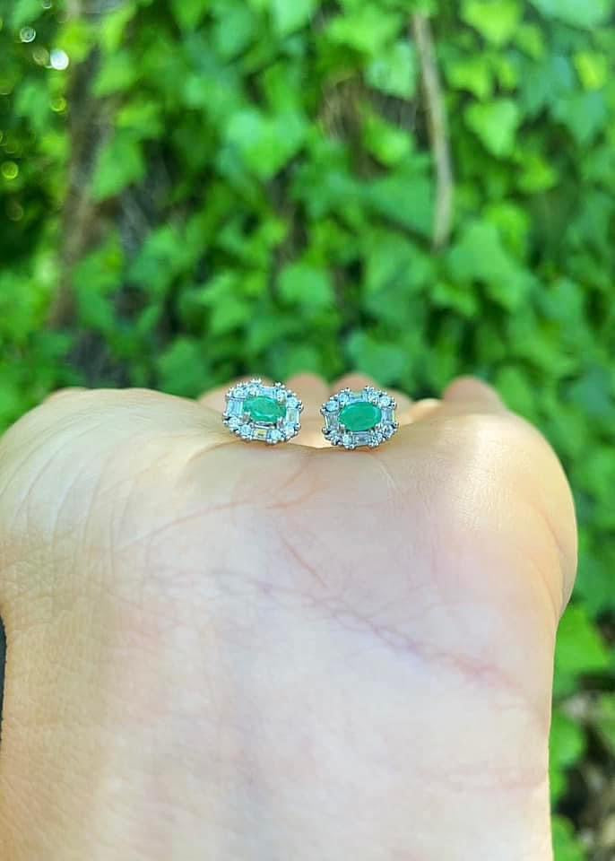 Emerald Earrings