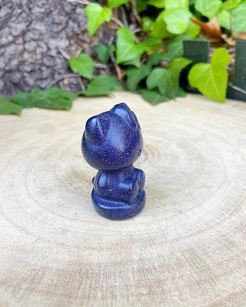 Blue Sandstone Hello Kitty