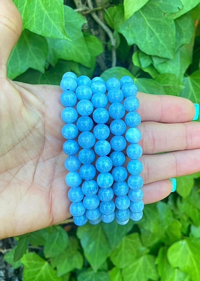 Celestite Bracelets 8mm