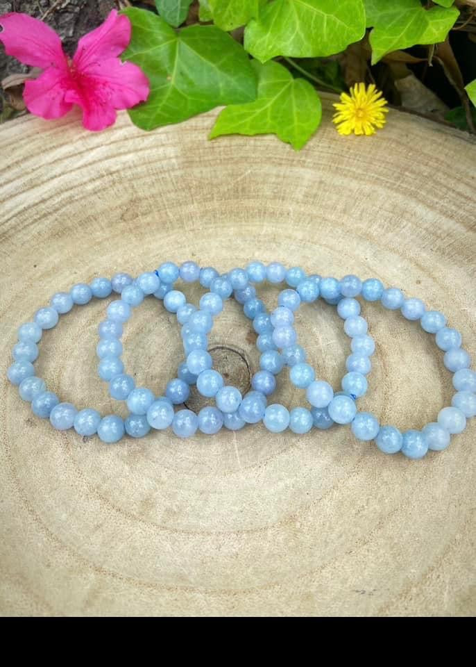 Celestite Bracelets 8mm