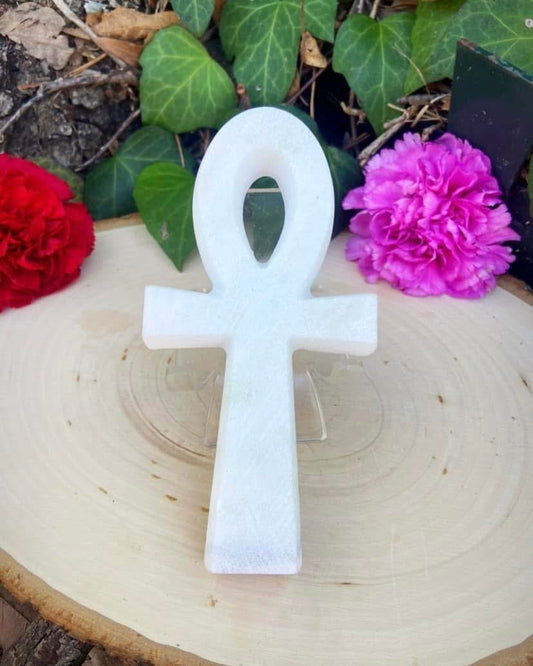 White Jade Ankh