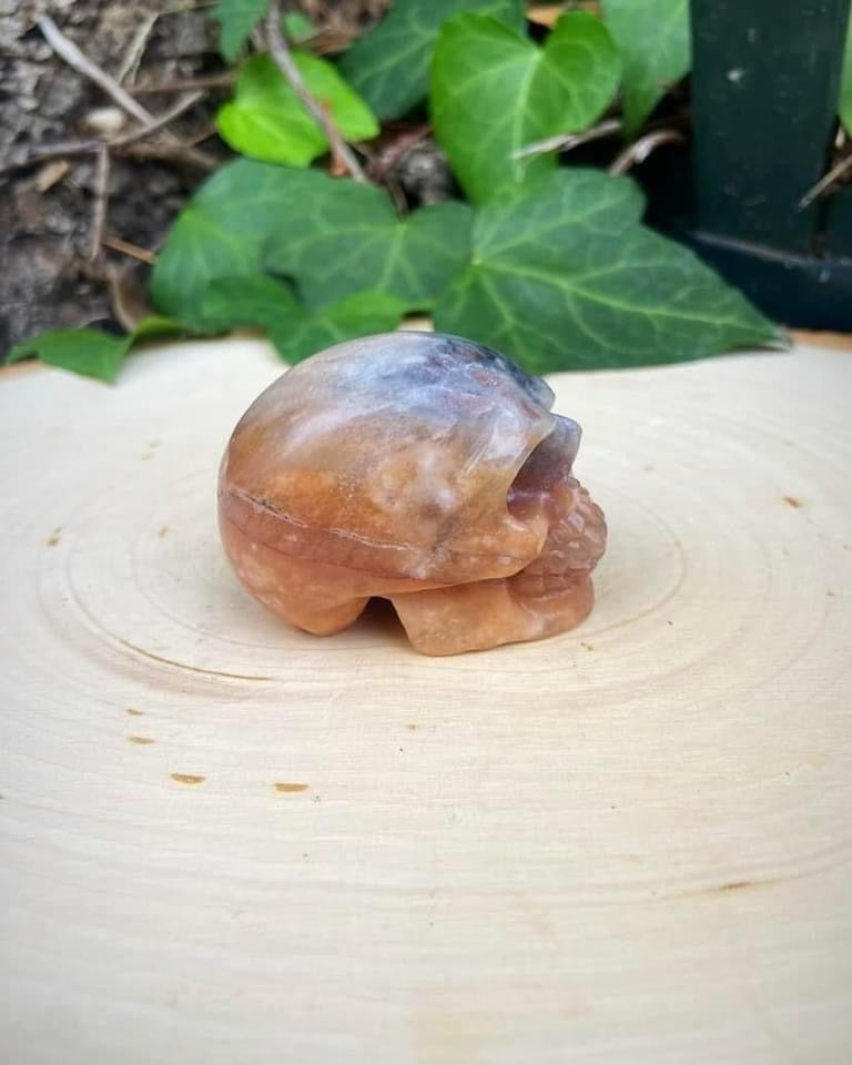 Agate Skull