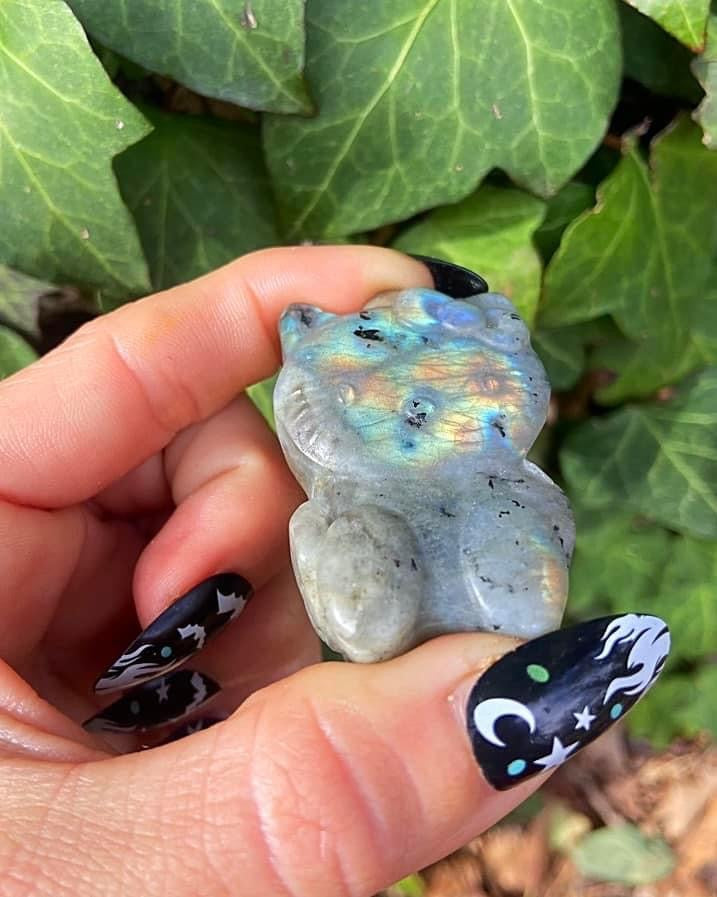 Labradorite Hello Kitty