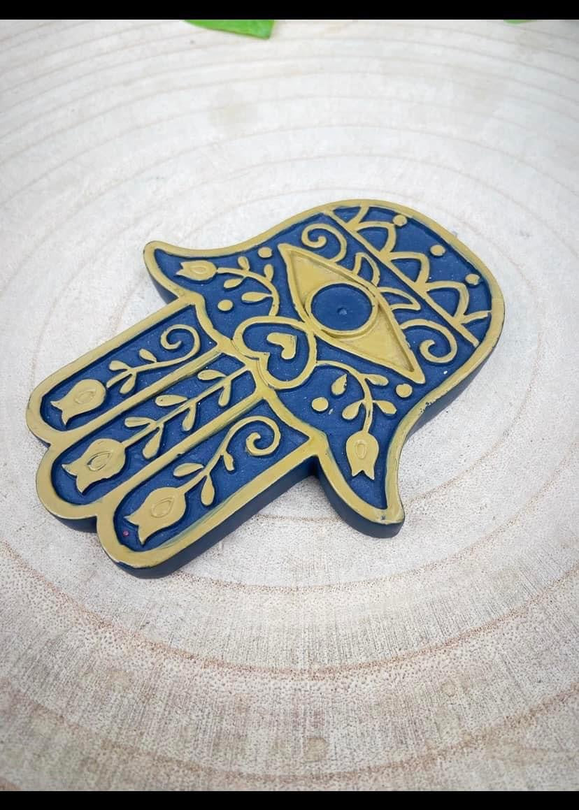 Hamsa Incense Holder