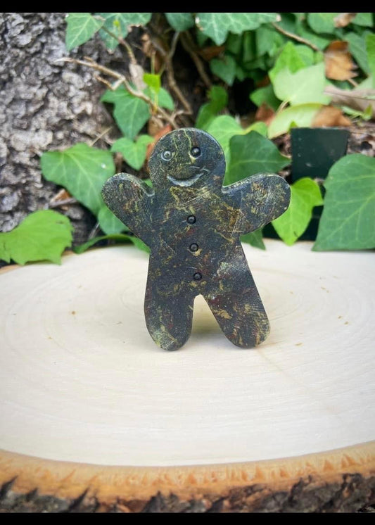 Kambaba Jasper Gingerbread Man