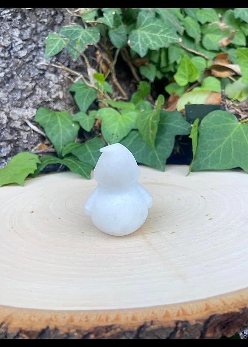 White Jade Snowman