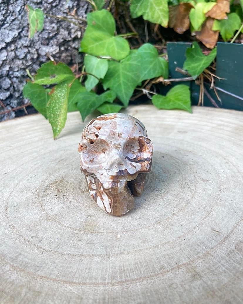 Agate Skull