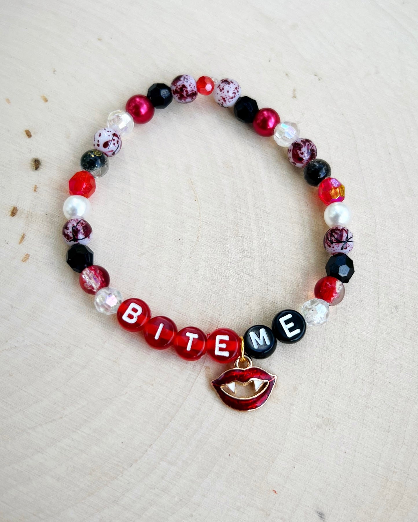 Vampire Bite Me Bracelet