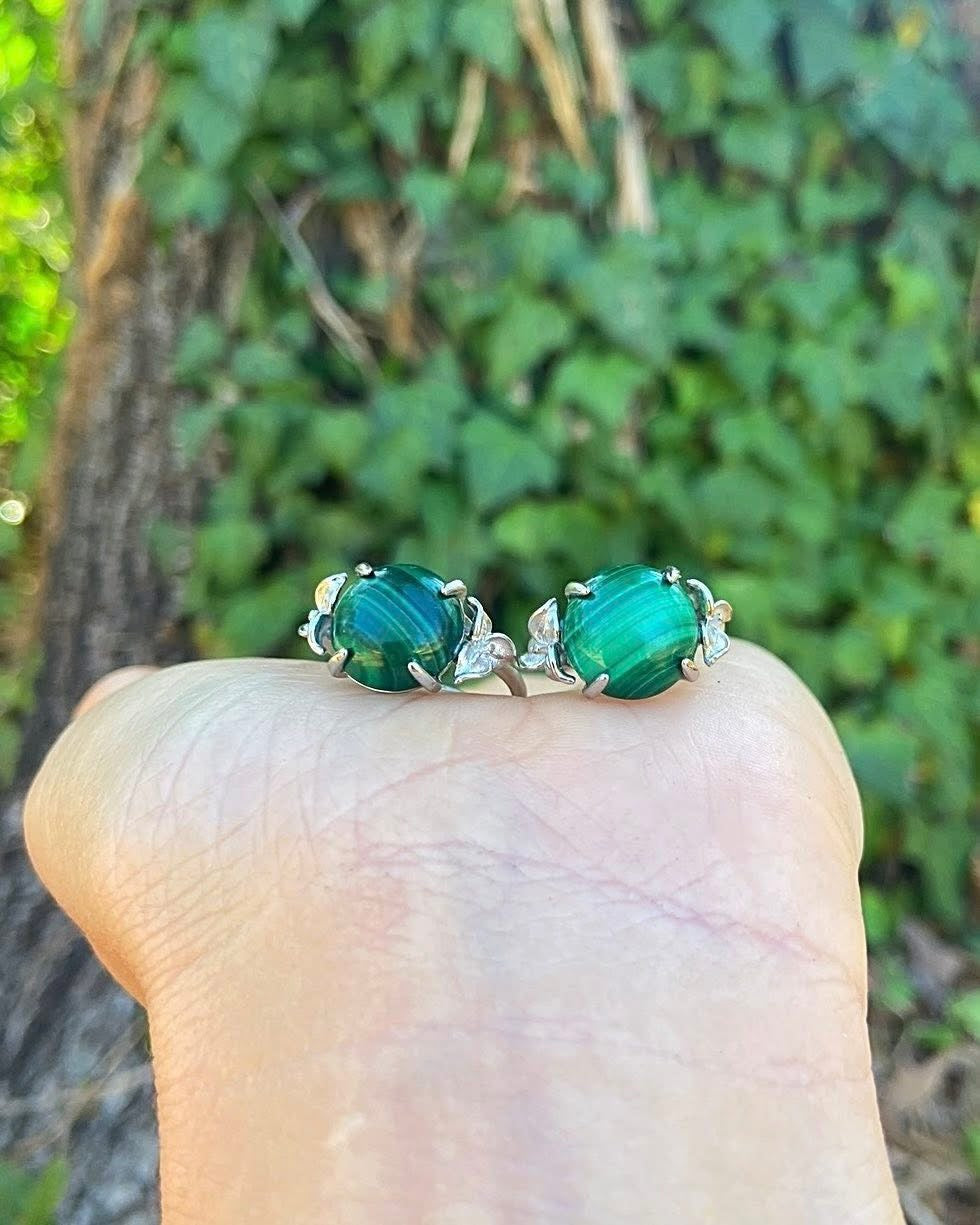 Malachite Rings