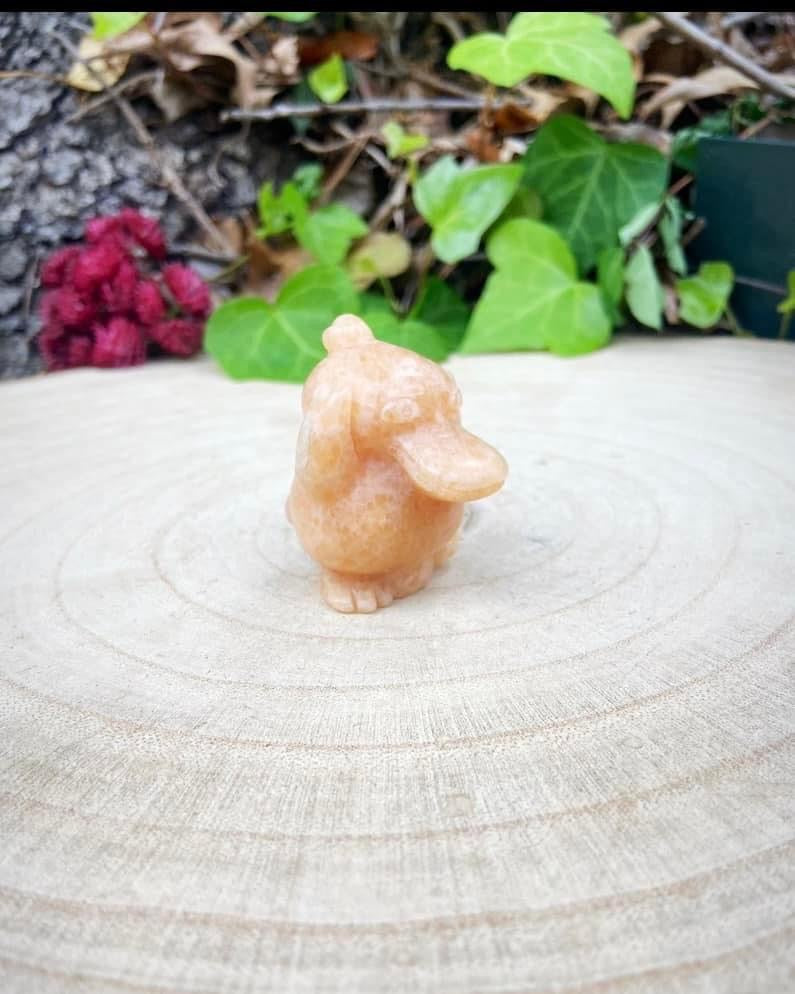 Orange Calcite Psyduck