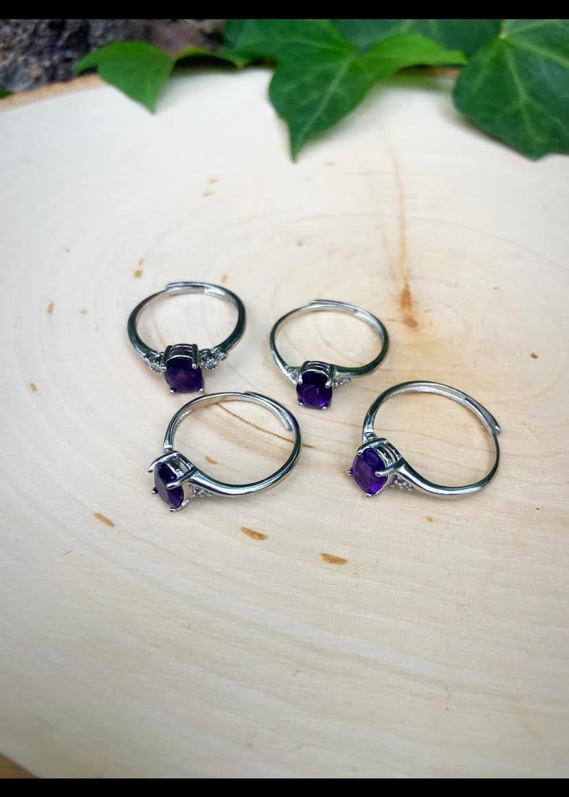 Amethyst Rings