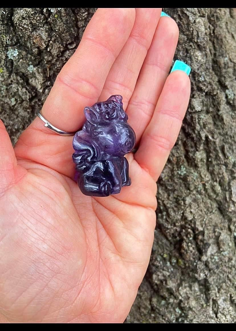 Fluorite Unicorn