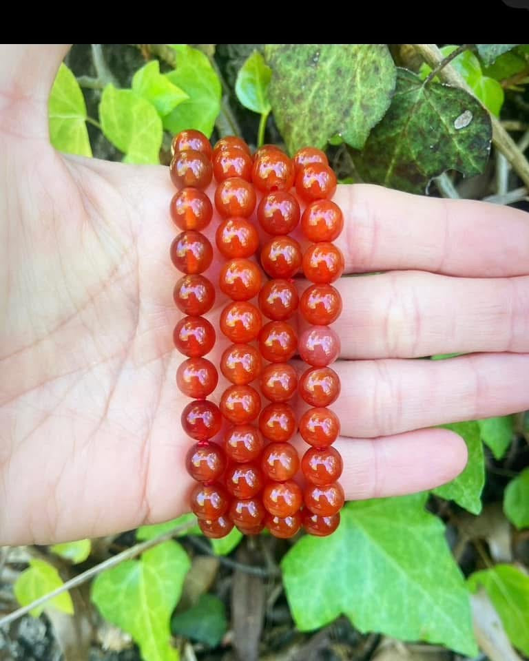 Carnelian Bracelets 8mm