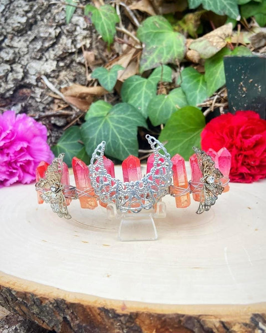 Aura Quartz Crown