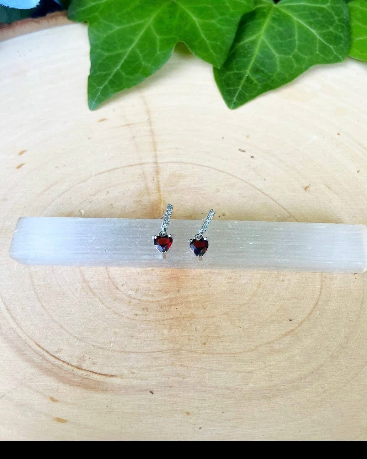 Garnet Earrings