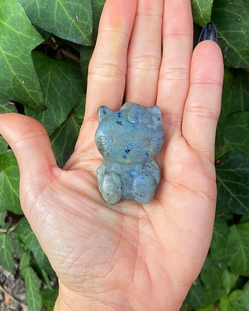 Labradorite Hello Kitty