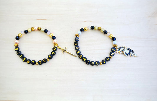 Silent to You, Screaming to Me Bracelet