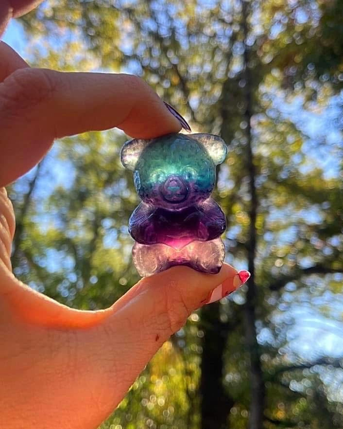 Fluorite Bear