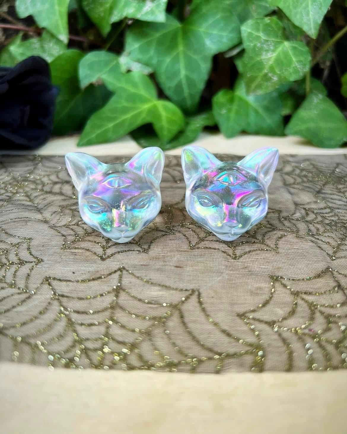 Aura Quartz Cats