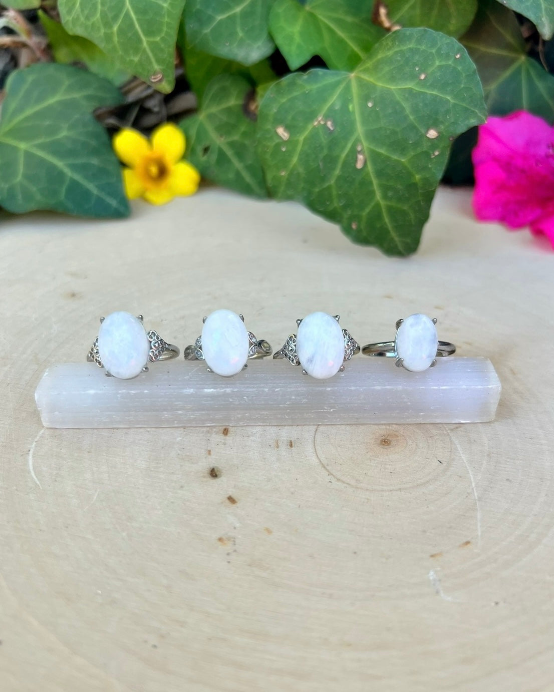 Moonstone Rings
