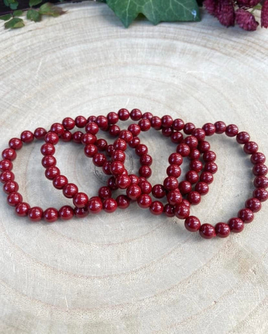 Cinnabar Bracelets 8mm