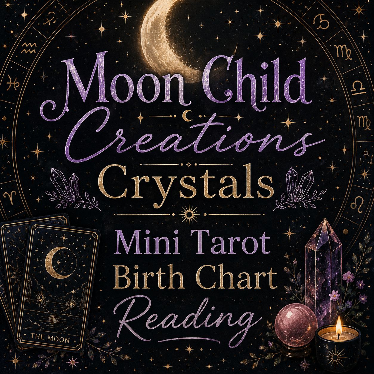 Mini Tarot With Birth Chart Reading