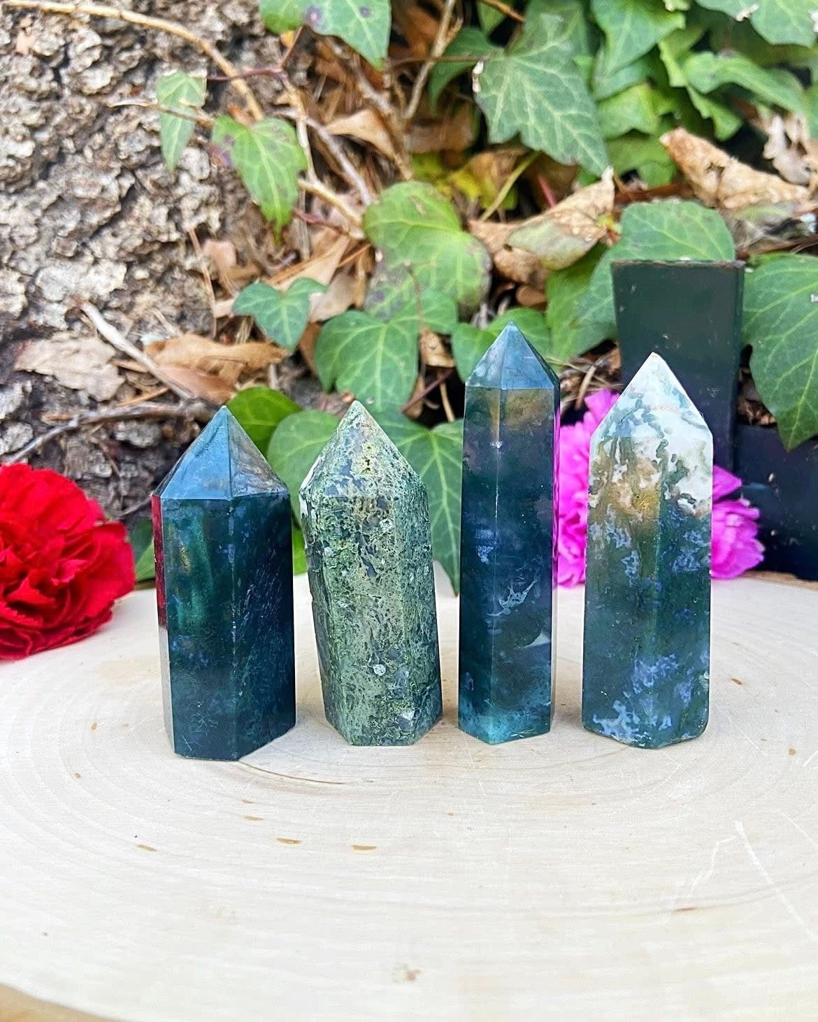 Moss Agate Towers