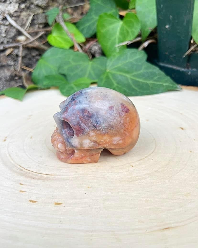 Agate Skull