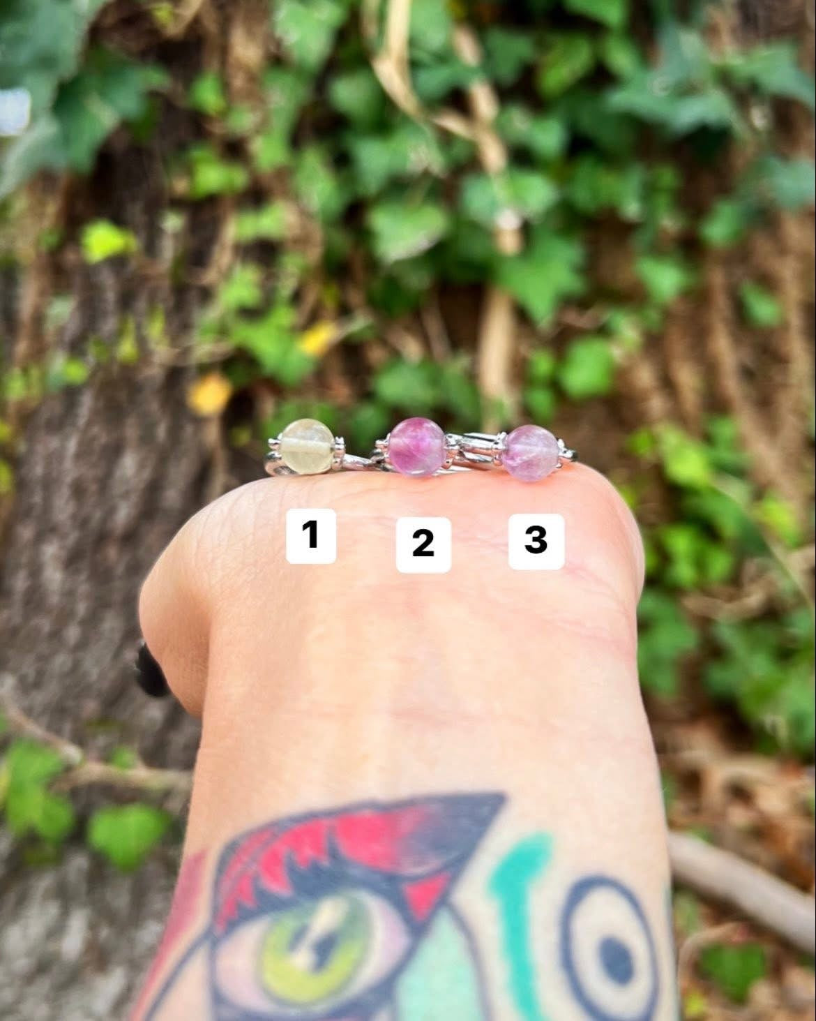 Fluorite Rings