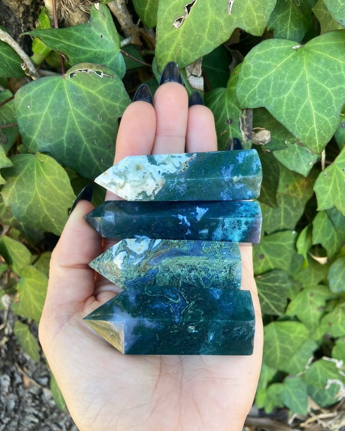 Moss Agate Towers