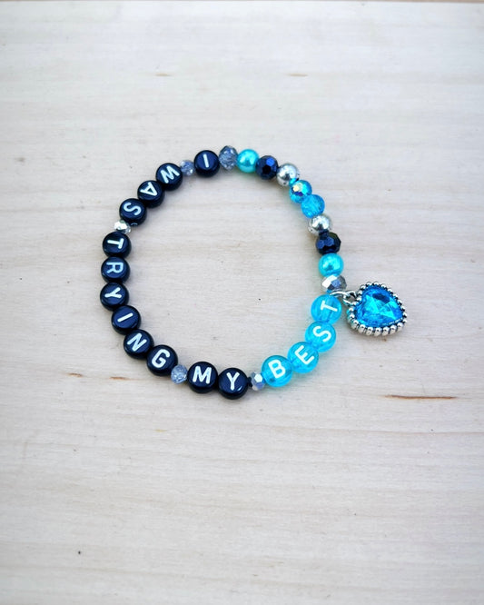 I Was Trying My Best Bracelet
