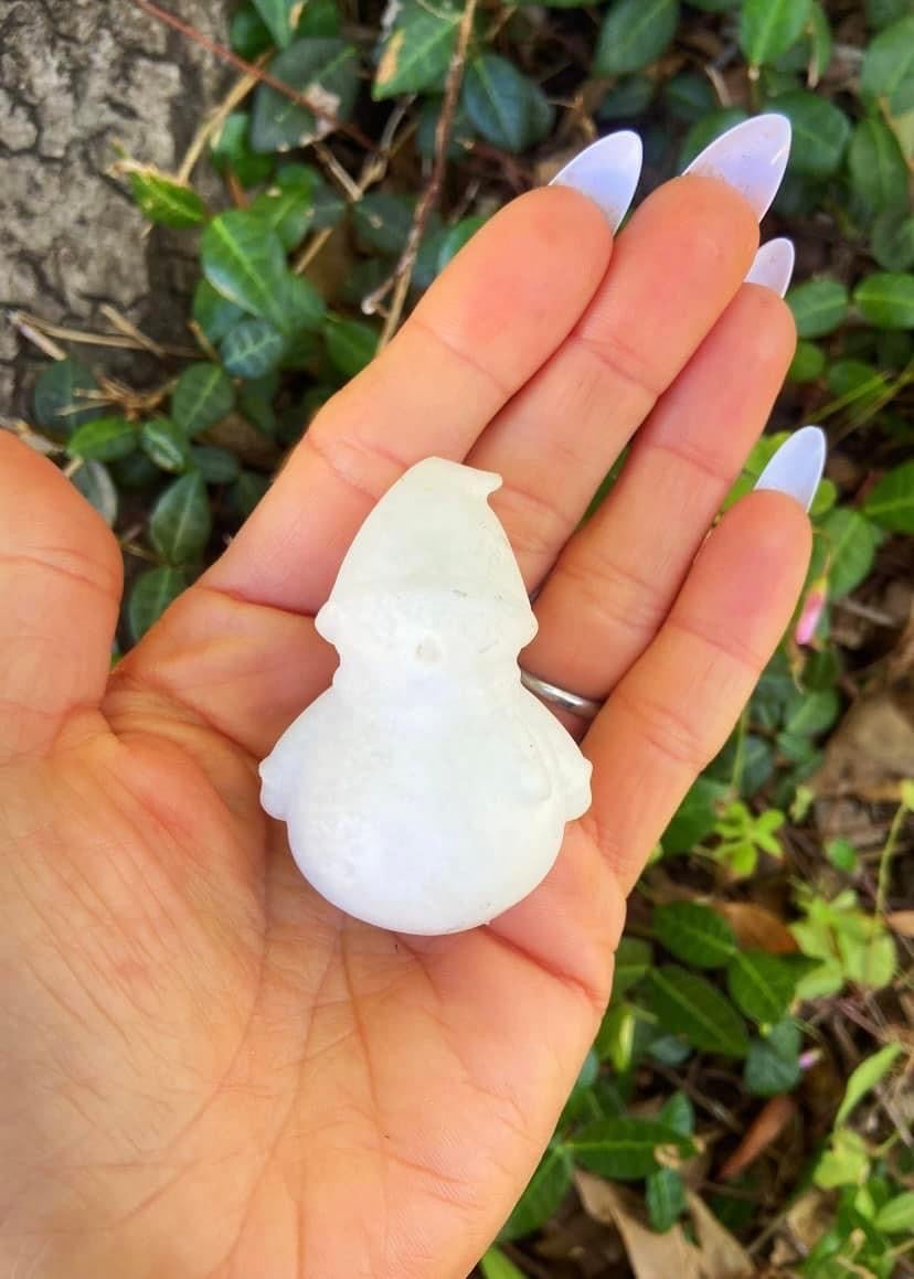 White Jade Snowman