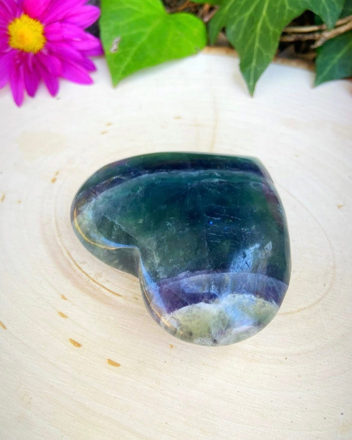 Fluorite Heart