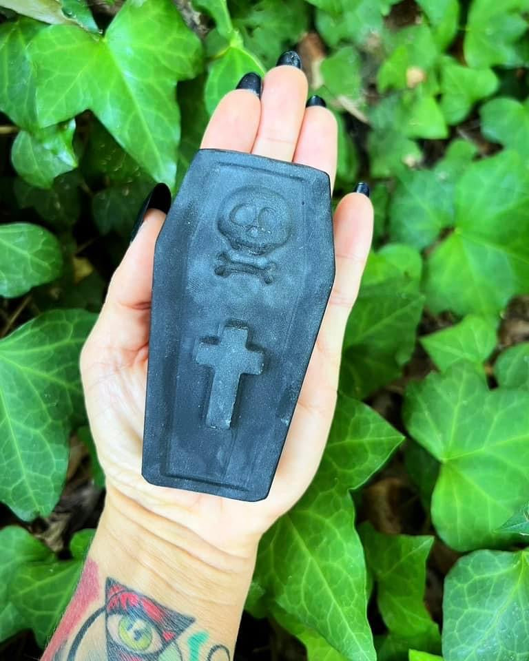 Black Obsidian Coffin