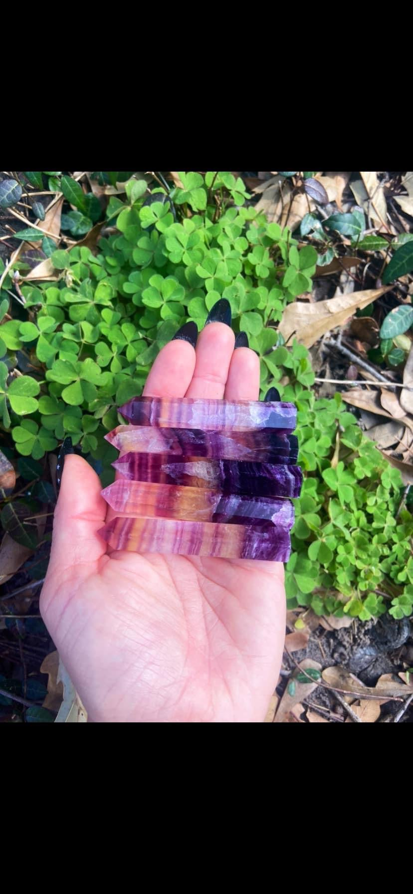 Fluorite Points