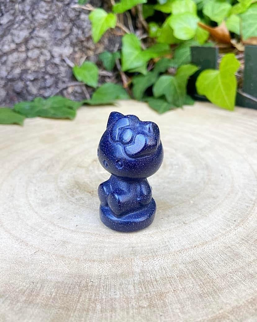 Blue Sandstone Hello Kitty