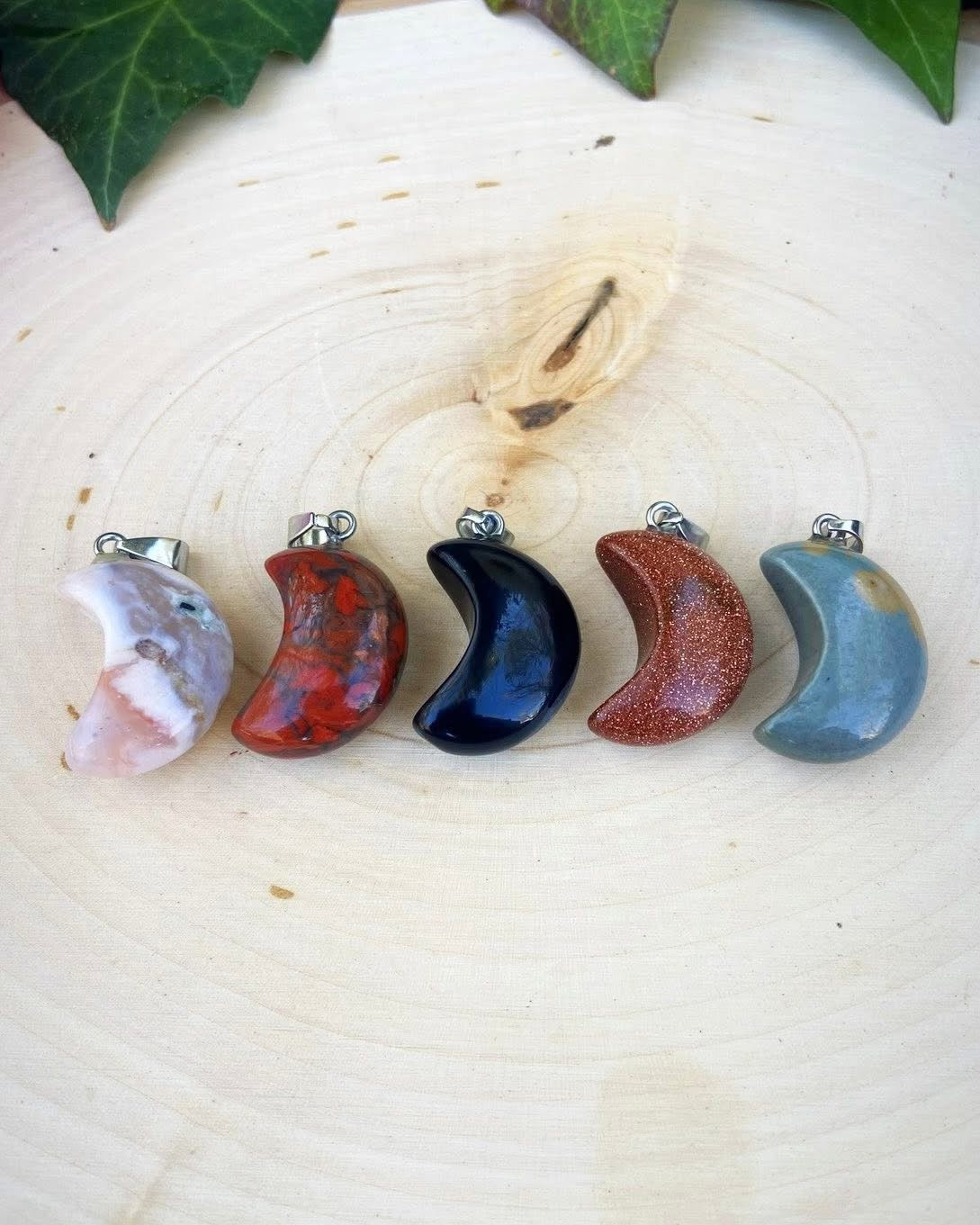 Crescent Moon Pendants