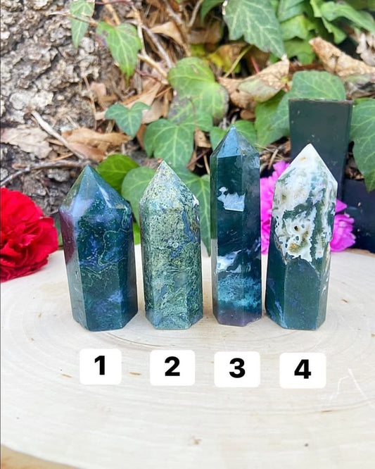 Moss Agate Towers