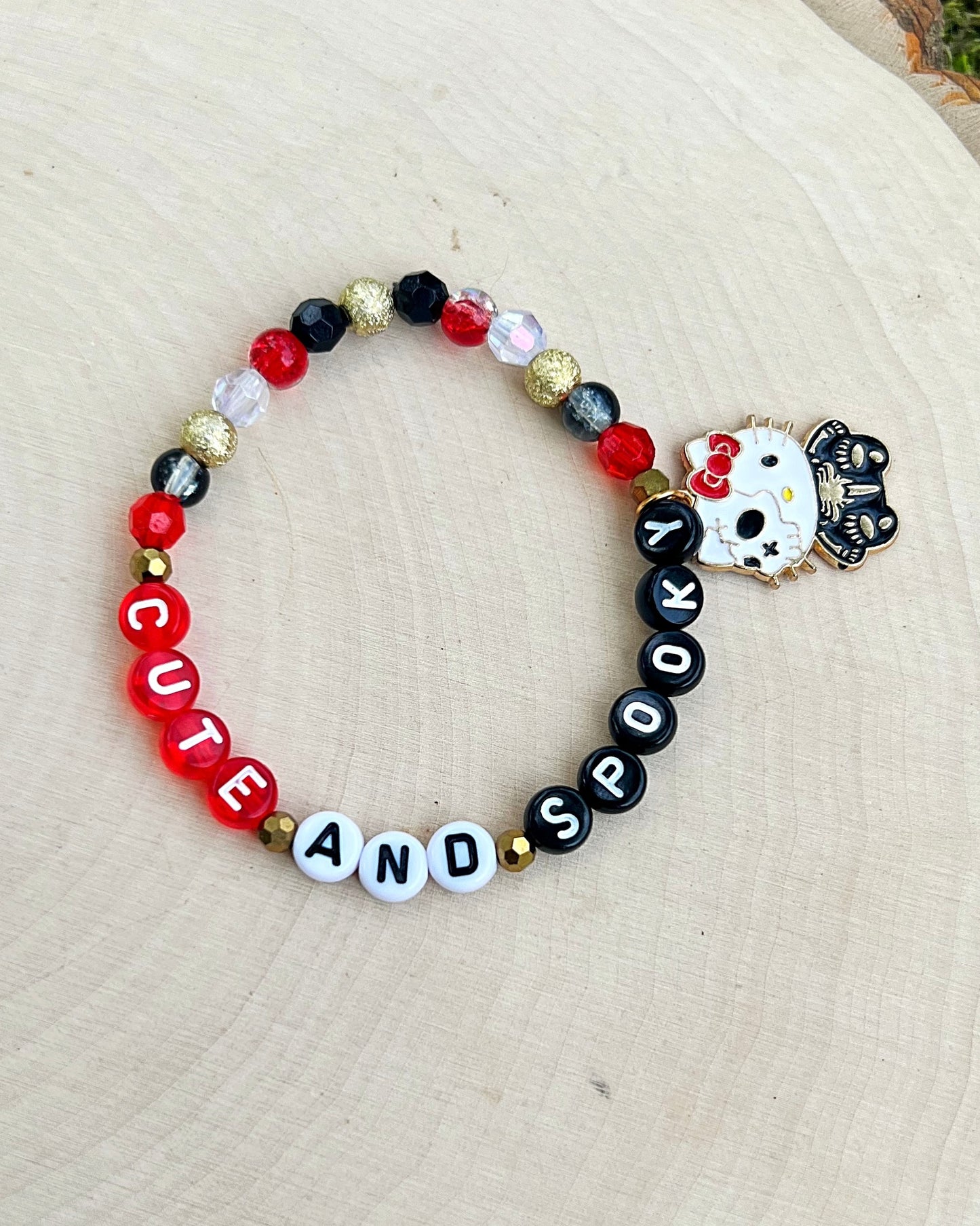 Halloween Hello Kitty Bracelet