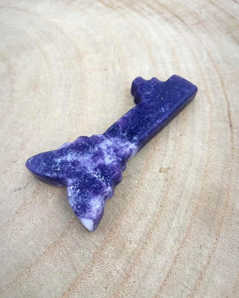 Lepidolite Butterfly Key